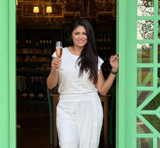 empresária Gleici Keli de Souza, de 42, a facadas. Marido é o suspeito