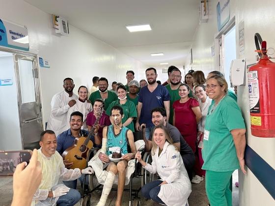 João ficou entre a vida e a morte, mas a vontade de viver foi mais forte