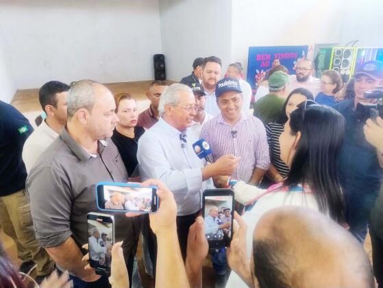 Senador Jayme Campos visitou o distrito União do Norte no final de semana