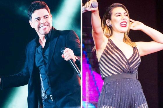 Zezé Di Camargo e Naiara se apresentarão na festa