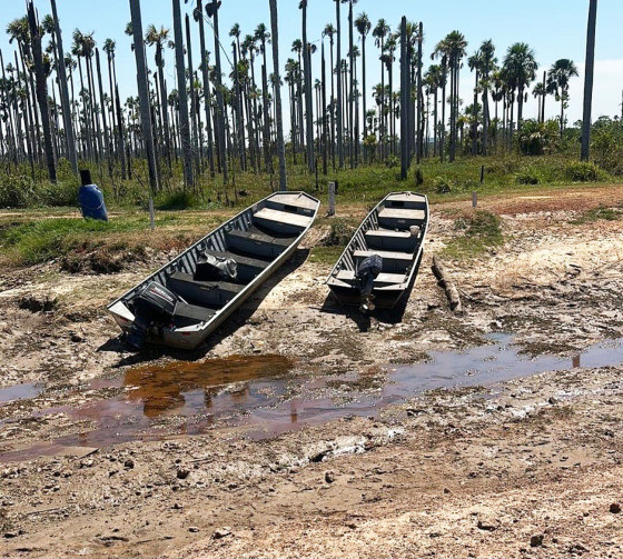 Reservatório da Usina está secando e poderá haver mortes de peixes 