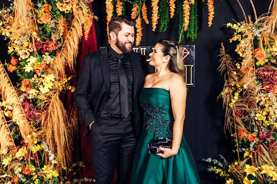 Presidente Jean Carlo Stavarengo e esposa Nayara Lozano!