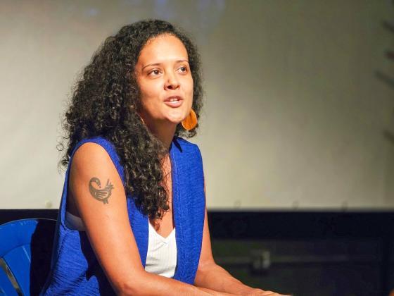 Aline Veras é uma das organizadoras do evento