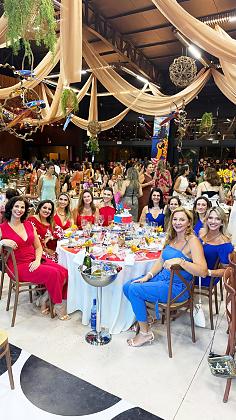 Evento beneficente contou a presença de um grande número de pessoas