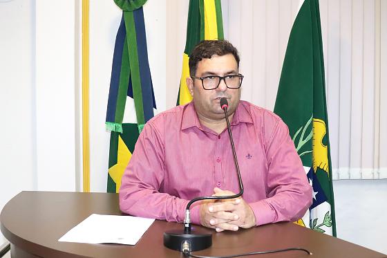 Vereador Luciano Milani, autor da Indicação