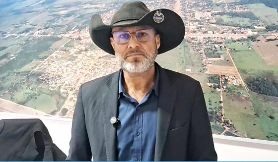 Vereador Celso Henrique, presidente da Câmara de Guarantã do Norte