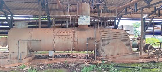 Caldeira gerou energia elétrica para Alta Floresta no início da cidade