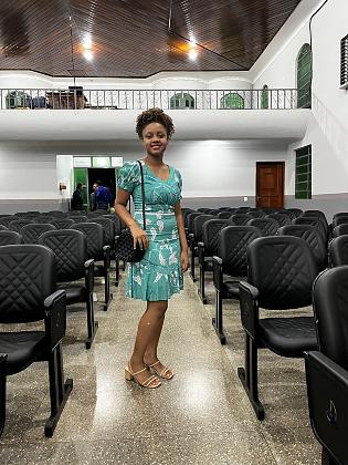 Estudante Marcela Martins de Oliveira