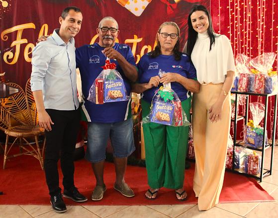 Prefeito Edemilson e 1º dama participaram