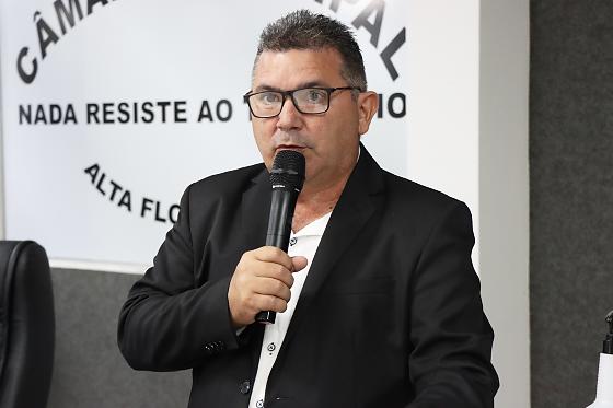 Vereador Francisco Ailton, presidente da Câmara