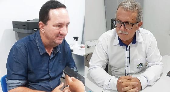 Deputado Valdir Barranco com o servidor Brizola