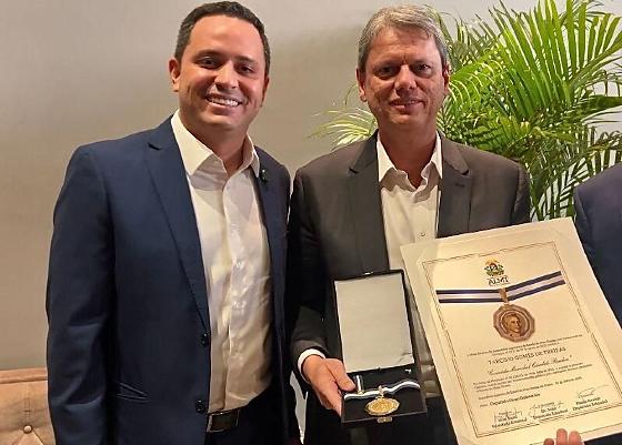 O governador de SP, Tarcísio de Freitas, classificou MT como o eldorado do agronegócio